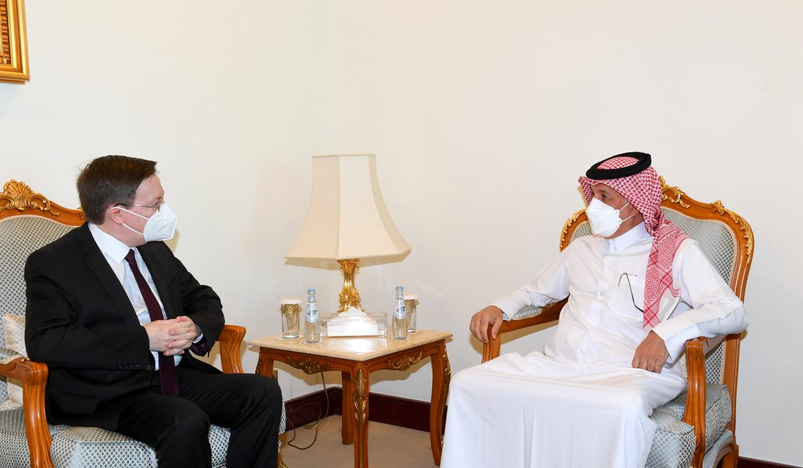 Minister of State for Foreign Affairs Meets Ambassador of Belgium